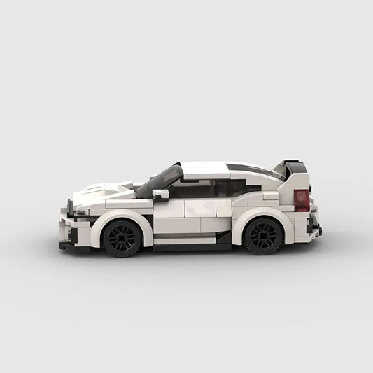 Lego White model car